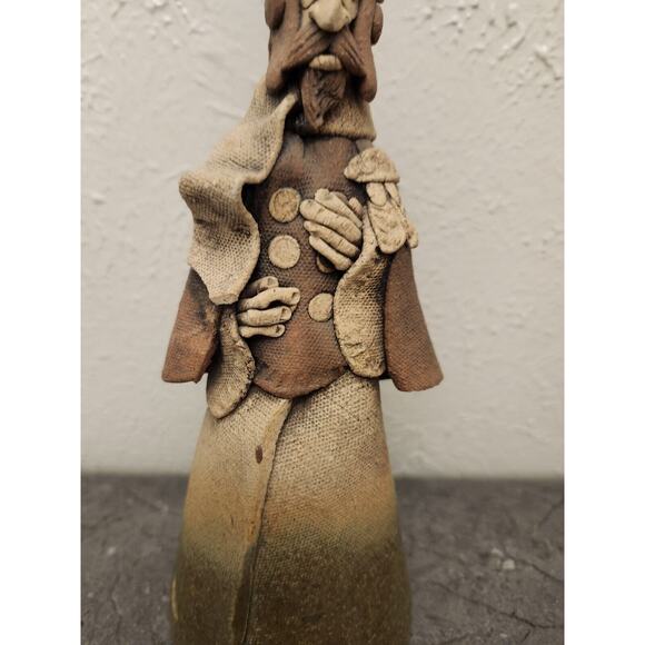 RARE Aviator‎ STUDIO CLAY POTTERY BELL ORIGINAL REX BENSON MID CENTURY - Picture 3 of 11